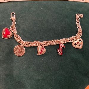 Lovely Woman In Red Bracelet by Brighton